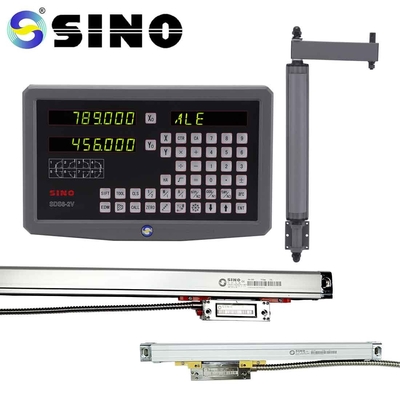 دستگاه تراش LED فلزی 100V-240V DRO 2 Axis Resolution 0.005mm