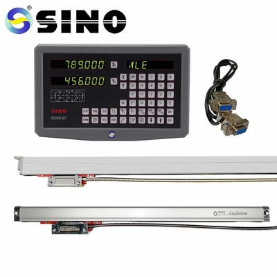 Grande saída dos machados RS232-C do manual 2 da máquina de trituração DRO do metal do tamanho